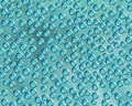 Light blue background and bubbles Royalty Free Stock Photo