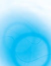 Light blue blurred background with transparent spheres. Minimal graphics Royalty Free Stock Photo