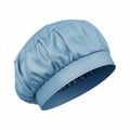 Light blue bouffant cap with elastic band Royalty Free Stock Photo