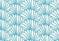 Light blue bushes seamless endless pattern