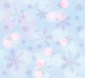 Light blue christmas background