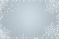 Light blue christmas background