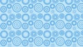 Light Blue Circle Pattern Vector Image Royalty Free Stock Photo