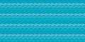 Light blue coloured wave pattern wallpaper