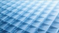 Light Blue 3D Grid Geometry Forming a Clean Structured Abstract Surface Royalty Free Stock Photo