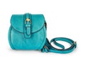 Light blue female bag Royalty Free Stock Photo