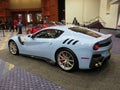 Light Blue Ferrari Sports Car Royalty Free Stock Photo