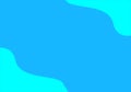 Light Blue Fluid Wave Pattern Background Template for Presentation, Poster, Website Layout and Card. Vector Illustration Graphic Royalty Free Stock Photo