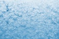 Light blue frozen glass Royalty Free Stock Photo
