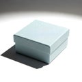 Light Blue Glitter Box Royalty Free Stock Photo