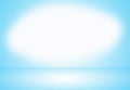 Light blue gradient abstract background. Empty room for display product. Royalty Free Stock Photo