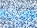 light blue ice mosaic small crystallize background Royalty Free Stock Photo
