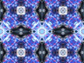 Light blue kaleidoscope background