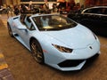 Light Blue Lamborghini