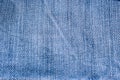 Light blue old Jean color of Fabrics  Yarn and Canvas Woven fibrous  Abstract synthetic rugged surface vintage pattern space for Royalty Free Stock Photo