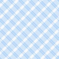 Light blue Plaid Fabric Background Royalty Free Stock Photo