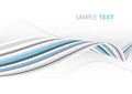 Light blue ribbon