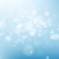 Light blue sky abstract background. Nature blur defocused bokeh light effect template. EPS 10 Royalty Free Stock Photo