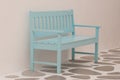 Light blue street chair