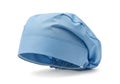 Light blue scrub cap with elastic band Royalty Free Stock Photo
