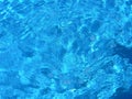 Light blue swiming pool water. Summer fun and party. Royalty Free Stock Photo