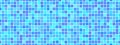 Light blue swimming pool mosaic tile seamless pattern
