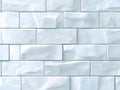 White Textured Tile Wall Background Seamless. Royalty Free Stock Photo