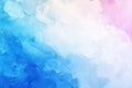 Light blue to white gradient banner, Smooth gradient banner displaying a blend from light blue to white Royalty Free Stock Photo