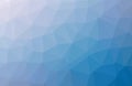 Light BLUE vector shining hexagonal template. Brand new colored illustration in blurry style with gradient. The completely new