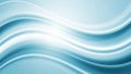 Light Blue Wavy Lines Background Abstract. Royalty Free Stock Photo