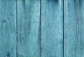 Light blue wooden background. Planks background.