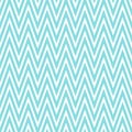 Light blue zigzag seamless pattern. Chevron fabric texture. Abstract zig zag background. Repeating wallpaper. Royalty Free Stock Photo