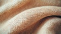 Light Brown Burlap Fabric Texture Close Up Royalty Free Stock Photo