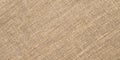 Light brown burlap texture, natural linen fabric background Royalty Free Stock Photo