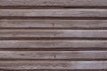 Light brown and grey wood texture background. Gray painted wooden planks with nails. Shabby light brown wooden fence boards. Vinta Royalty Free Stock Photo