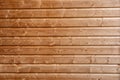 Light brown horizontal wooden stripe lines Royalty Free Stock Photo