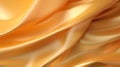 Light brown orange gold yellow silk satin. Color gradient. Golden luxury elegant abstract background created with Generative AI Royalty Free Stock Photo