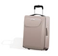 Light brown suitcase