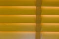 Light brown wood blinds curtain for the house window Royalty Free Stock Photo