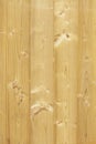 Light brown wooden wall on a construction fence Royalty Free Stock Photo