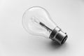 Bayonet mount halogen light bulb Royalty Free Stock Photo