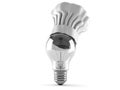 Light bulb with chef`s hat Royalty Free Stock Photo