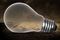 Light Bulb, Desolate Desert, Ideas Royalty Free Stock Photo