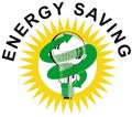 Light Bulb Energy saving symbol