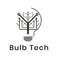 Light bulb icon can be used for applications or websites