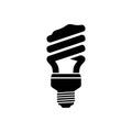 Light bulb icon. Vector.