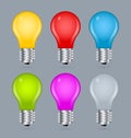 Light bulb icons