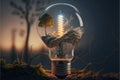 light bulb, innovation, energy, future, GENERATIVE AI