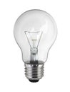 Light bulb, isolated, Realistic photo image Royalty Free Stock Photo