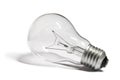 Light bulb isolated on white background Royalty Free Stock Photo